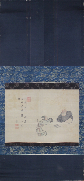 黄石公張良之図 – 京都室町御池の美術商村山